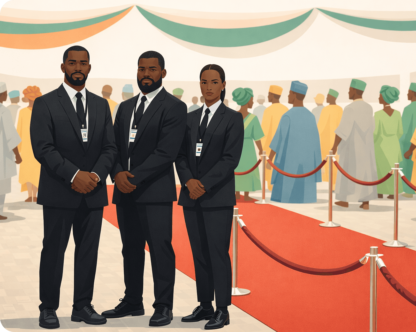 Professional event security